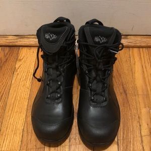 Haix Black Eagle 52 Mid Safety Boots Steel Toe Women’s Size 8.5 M